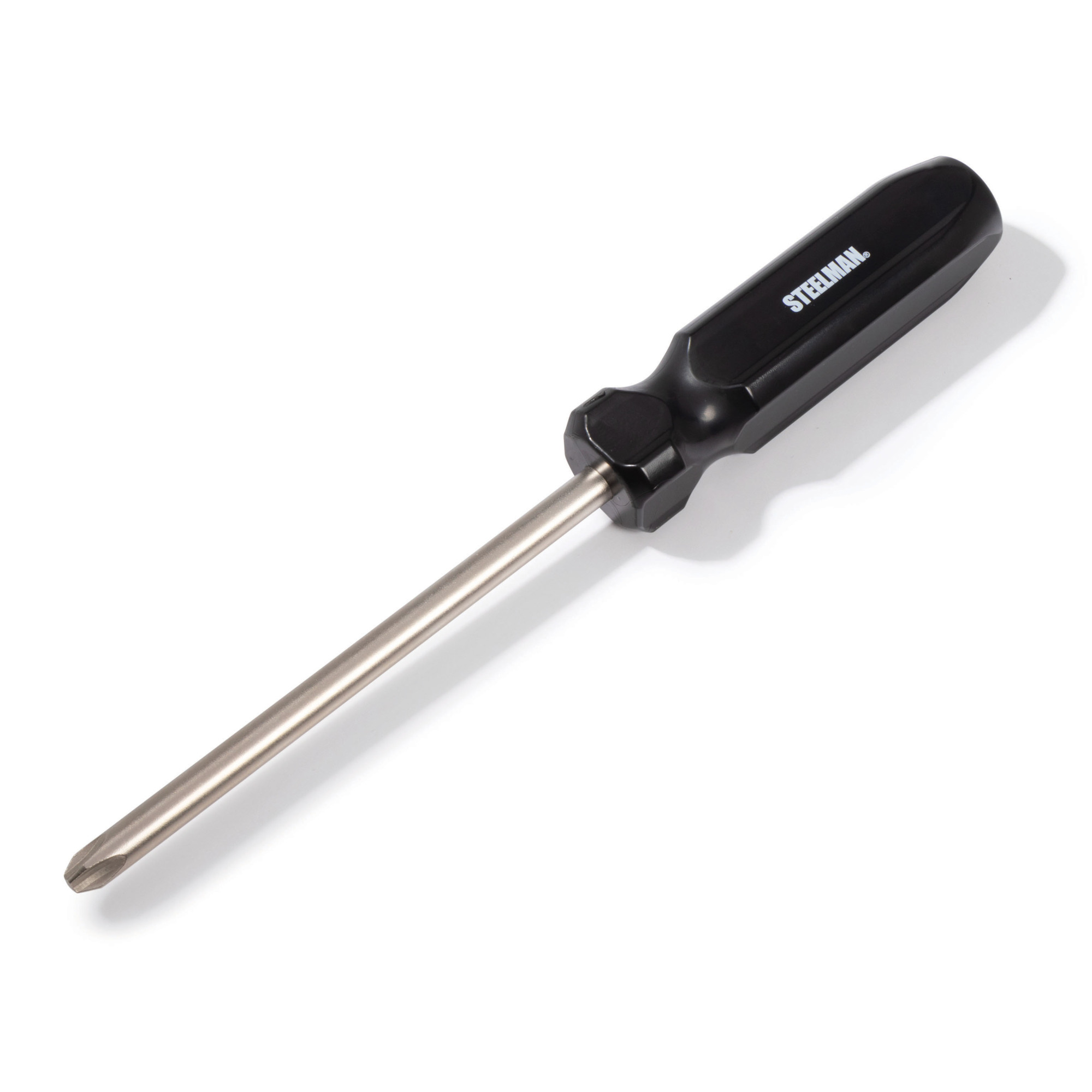 STEELMAN PH4 x 6-Inch Phillips Tip Screwdriver with Fluted Handle, Model# 31024-KH